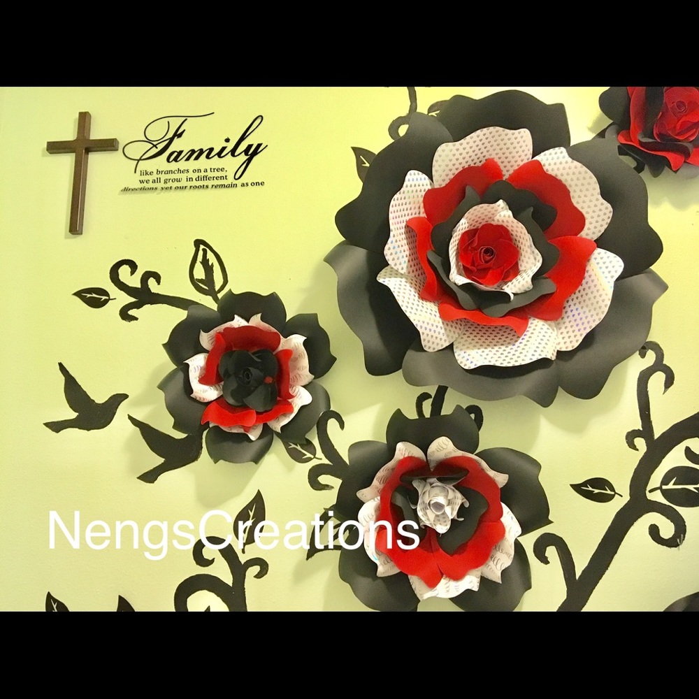 Flower backdrop - Picture 2 of 4